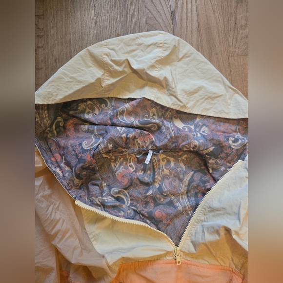 Free people colorblocked rain poncho - Picture 7 of 9